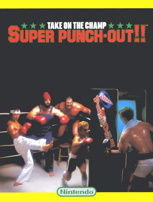 Super Punch-Out!! (Rev B) Arcade Game Cover